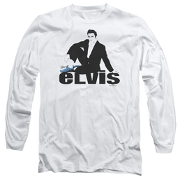 Elvis Presley Blue Suede - Men's Long Sleeve T-Shirt Men's Long Sleeve T-Shirt Elvis Presley   