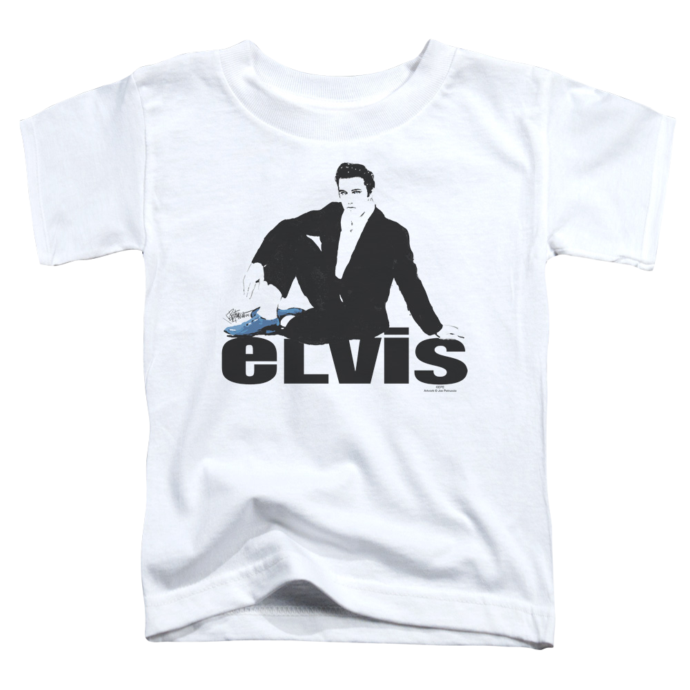 Elvis Presley Blue Suede - Kid's T-Shirt (Ages 4-7) Kid's T-Shirt (Ages 4-7) Elvis Presley   