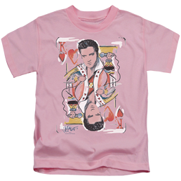 Elvis Presley King Of Hearts - Kid's T-Shirt (Ages 4-7) Kid's T-Shirt (Ages 4-7) Elvis Presley   