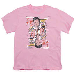 Elvis Presley King Of Hearts - Youth T-Shirt (Ages 8-12) Youth T-Shirt (Ages 8-12) Elvis Presley   