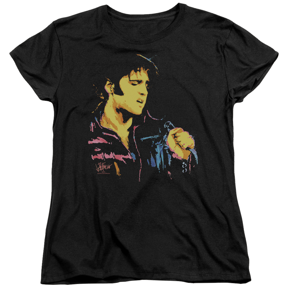 Elvis Presley Neon Elvis - Women's T-Shirt Women's T-Shirt Elvis Presley   