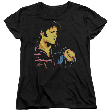 Elvis Presley Neon Elvis - Women's T-Shirt Women's T-Shirt Elvis Presley   