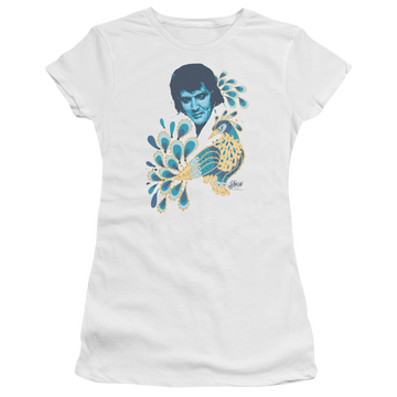 Elvis Presley Peacock - Juniors T-Shirt Juniors T-Shirt Elvis Presley   