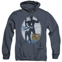 Elvis Presley Hands Up - Heather Pullover Hoodie Heather Pullover Hoodie Elvis Presley   