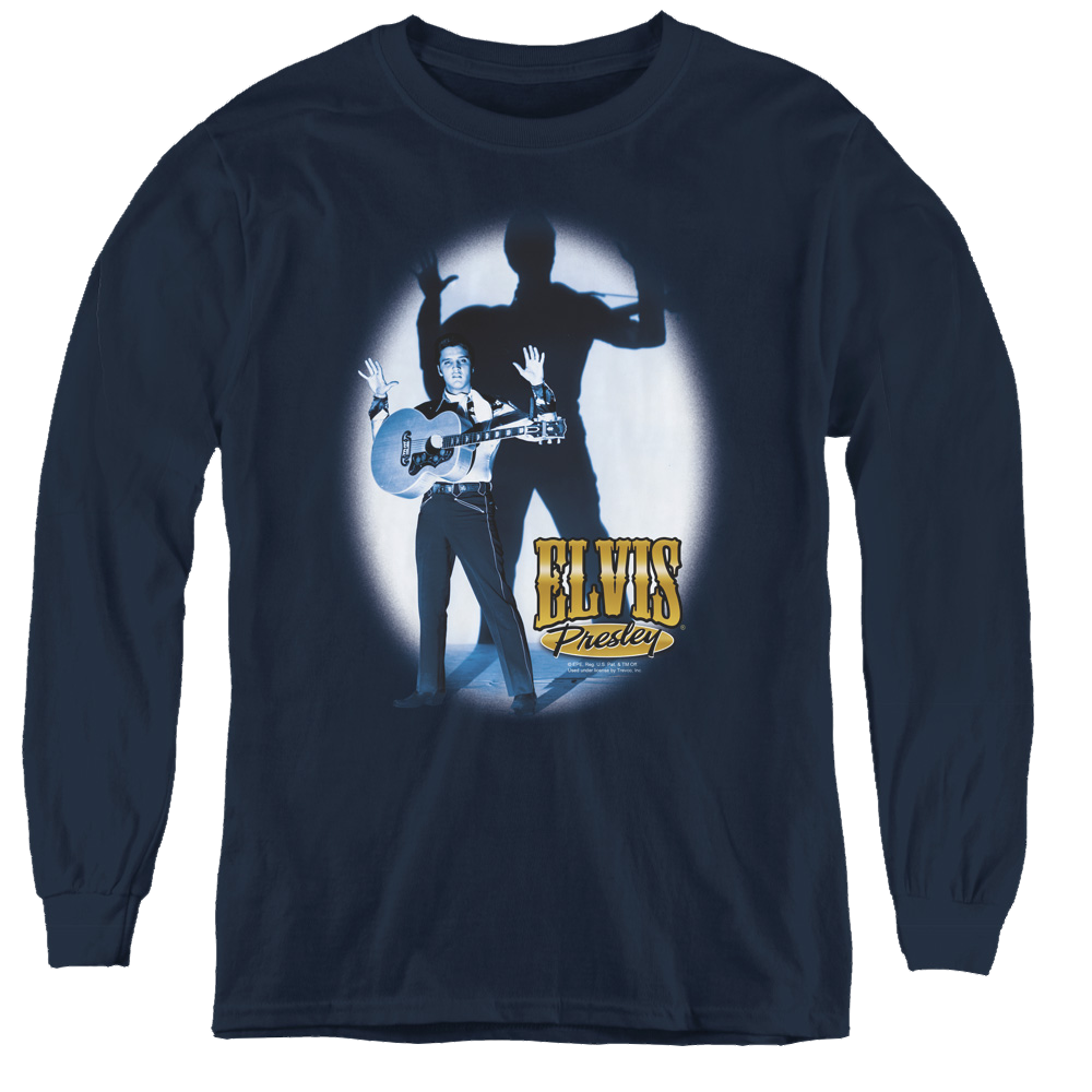 Elvis Presley Hands Up - Youth Long Sleeve T-Shirt Youth Long Sleeve T-Shirt Elvis Presley   