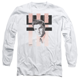 Elvis Presley Retro - Men's Long Sleeve T-Shirt Men's Long Sleeve T-Shirt Elvis Presley   