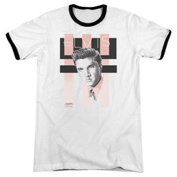 Elvis Presley Retro - Men's Ringer T-Shirt Men's Ringer T-Shirt Elvis Presley   