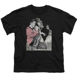 Elvis Presley Rock N Roll Smoke - Kid's T-Shirt Kid's T-Shirt (Ages 4-7) Elvis Presley   
