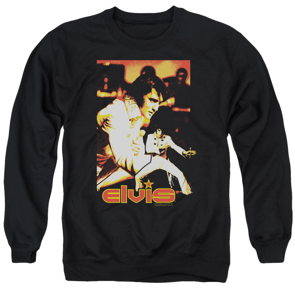 Elvis Presley Showman - Men's Crewneck Sweatshirt Men's Crewneck Sweatshirt Elvis Presley   