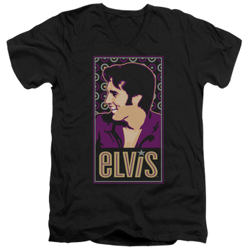 Elvis Presley Elvis Is - Men's V-Neck T-Shirt Men's V-Neck T-Shirt Elvis Presley   