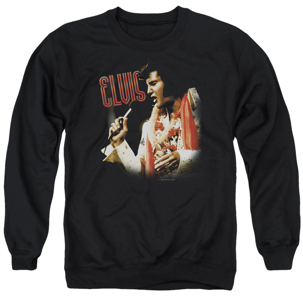 Elvis Presley Soulful - Men's Crewneck Sweatshirt Men's Crewneck Sweatshirt Elvis Presley   