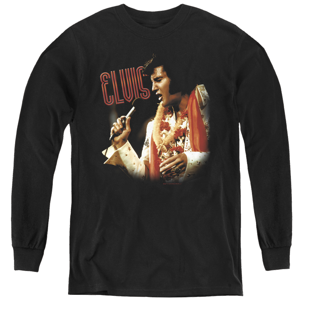 Elvis Presley Soulful - Youth Long Sleeve T-Shirt Youth Long Sleeve T-Shirt Elvis Presley   