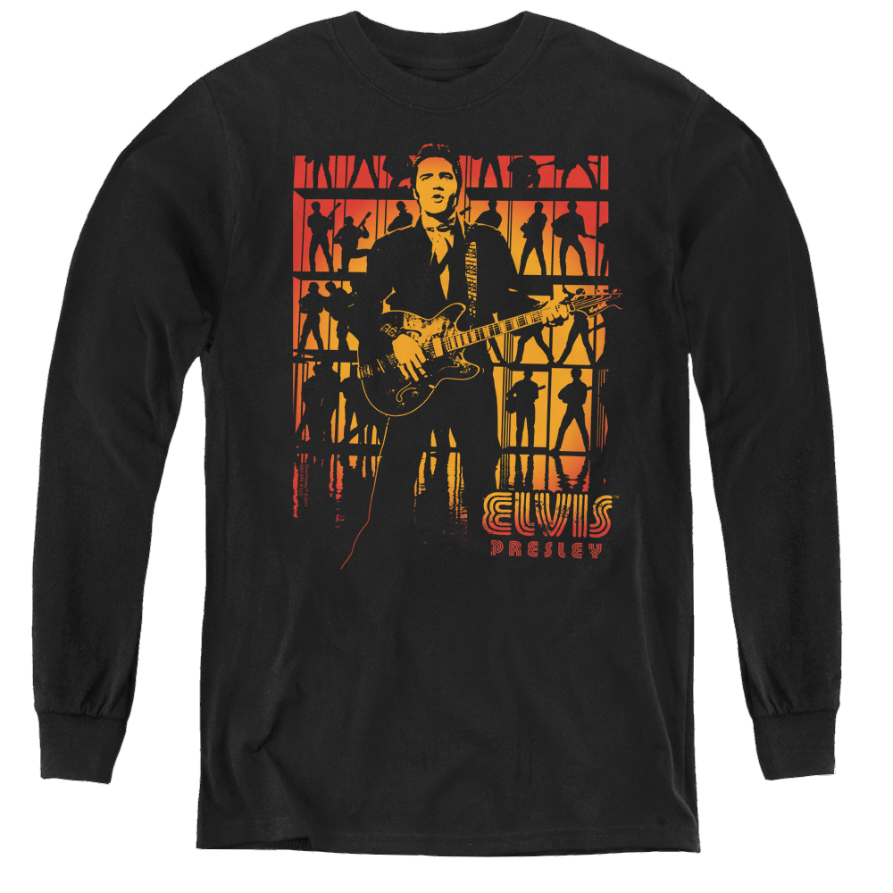 Elvis Presley Comeback Spotlight - Youth Long Sleeve T-Shirt Youth Long Sleeve T-Shirt Elvis Presley   