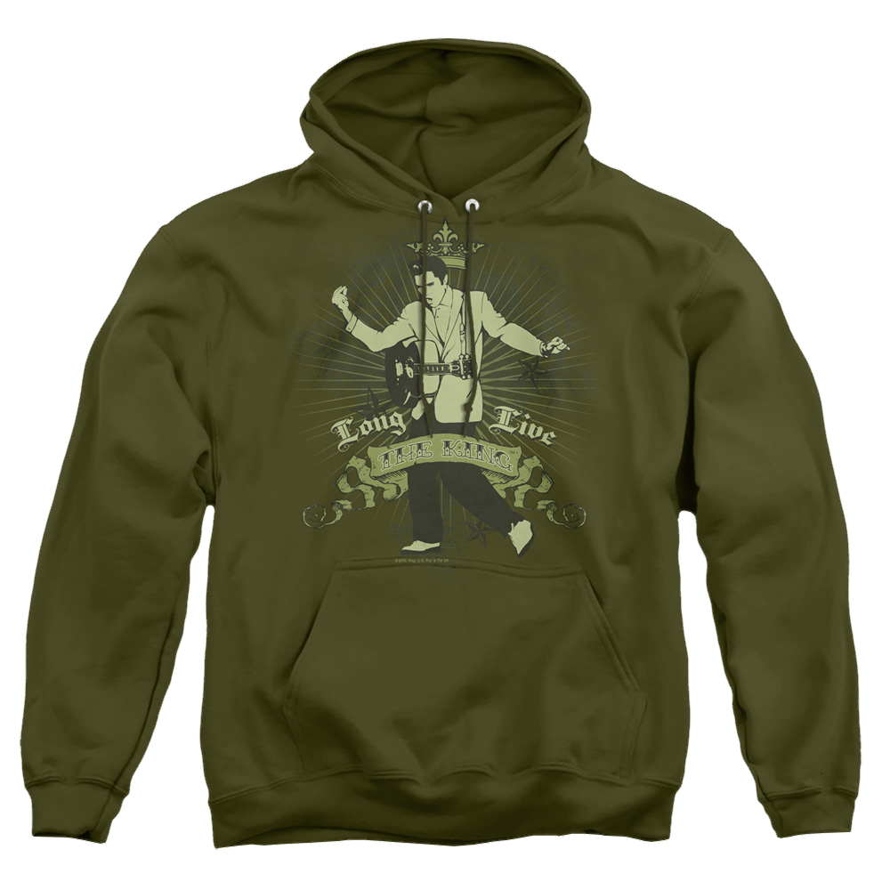 Elvis Presley Long Live The King - Pullover Hoodie Pullover Hoodie Elvis Presley   