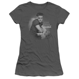 Elvis Presley Trouble - Juniors T-Shirt Juniors T-Shirt Elvis Presley   