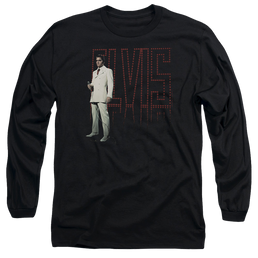 Elvis Presley White Suit - Men's Long Sleeve T-Shirt Men's Long Sleeve T-Shirt Elvis Presley   