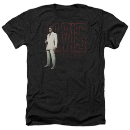 Elvis Presley White Suit - Men's Heather T-Shirt Men's Heather T-Shirt Elvis Presley   