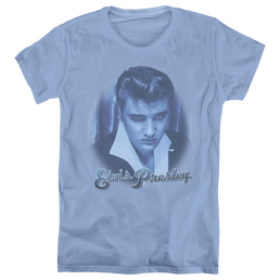 Elvis Presley Blue Suede Fade - Women's T-Shirt Women's T-Shirt Elvis Presley   