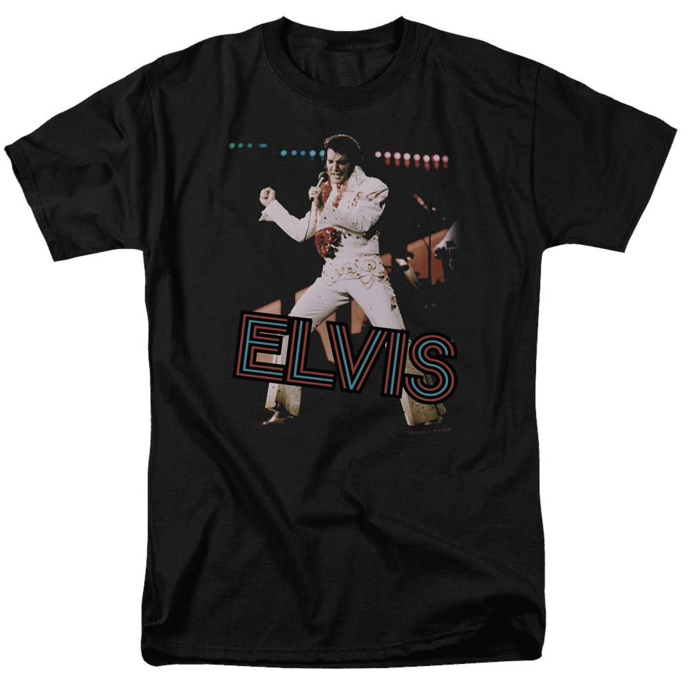 Elvis Presley Hit The Lights - Men's Regular Fit T-Shirt Men's Regular Fit T-Shirt Elvis Presley   