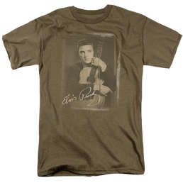 Elvis Presley Guitar Man - Men's Regular Fit T-Shirt Men's Regular Fit T-Shirt Elvis Presley   