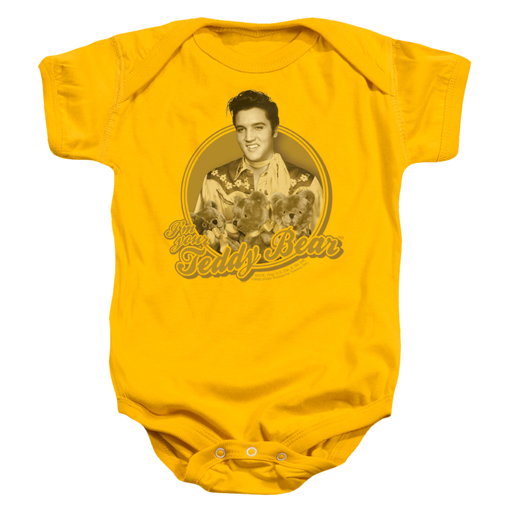 Elvis Presley Teddy Bear - Baby Bodysuit Baby Bodysuit Elvis Presley   