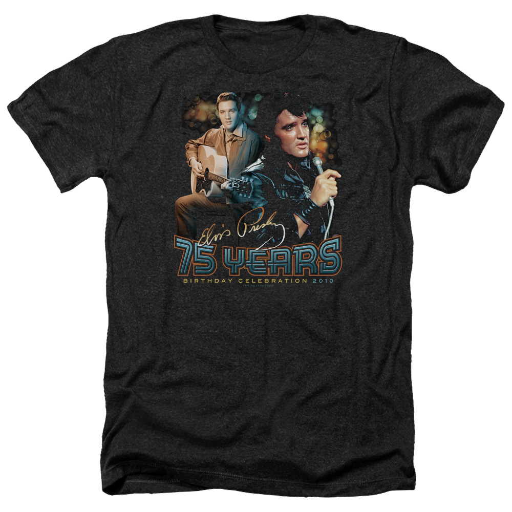 Elvis Presley 75 Years - Men's Heather T-Shirt Men's Heather T-Shirt Elvis Presley   