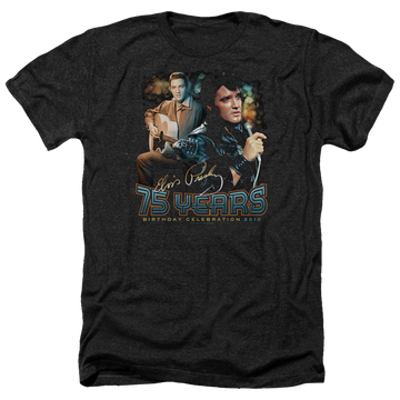 Elvis Presley 75 Years - Men's Heather T-Shirt Men's Heather T-Shirt Elvis Presley   