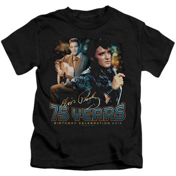 Elvis Presley 75 Years - Kid's T-Shirt (Ages 4-7) Kid's T-Shirt (Ages 4-7) Elvis Presley   