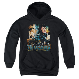 Elvis Presley 75 Years - Youth Hoodie (Ages 8-12) Youth Hoodie (Ages 8-12) Elvis Presley   