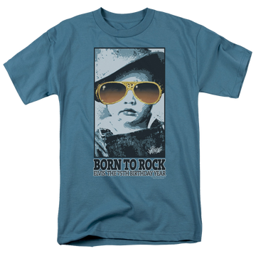 Elvis Presley Born To Rock - Men's Regular Fit T-Shirt Men's Regular Fit T-Shirt Elvis Presley   