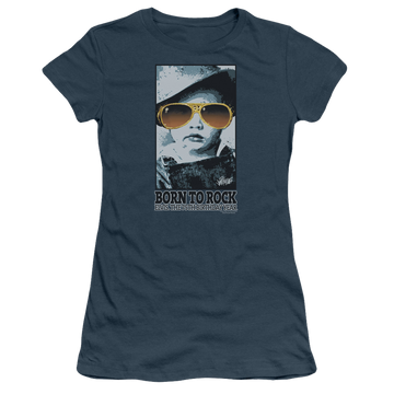 Elvis Presley Born To Rock - Juniors T-Shirt Juniors T-Shirt Elvis Presley   