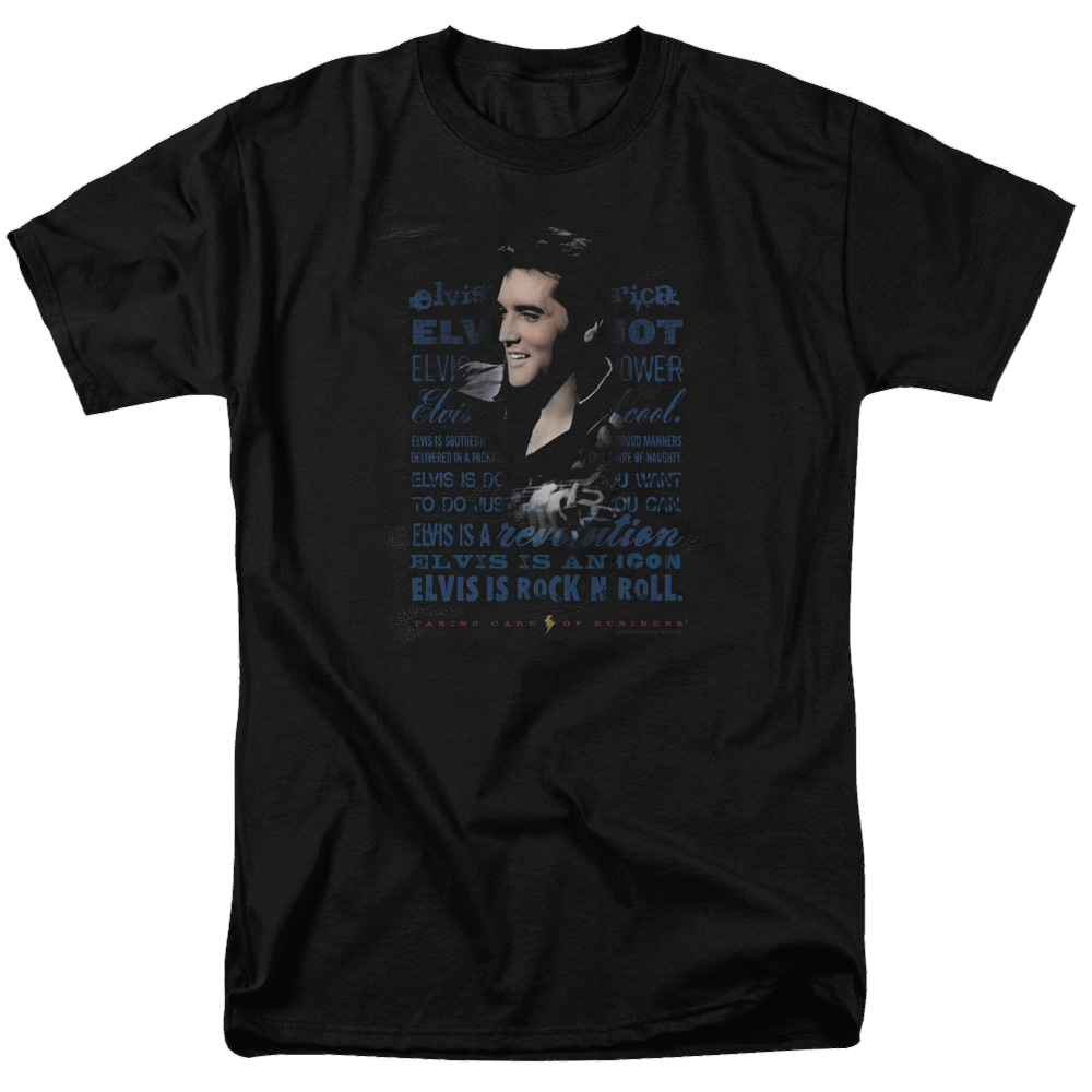 Elvis Presley Icon - Men's Regular Fit T-Shirt Men's Regular Fit T-Shirt Elvis Presley   