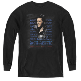 Elvis Presley Icon - Youth Long Sleeve T-Shirt Youth Long Sleeve T-Shirt Elvis Presley   