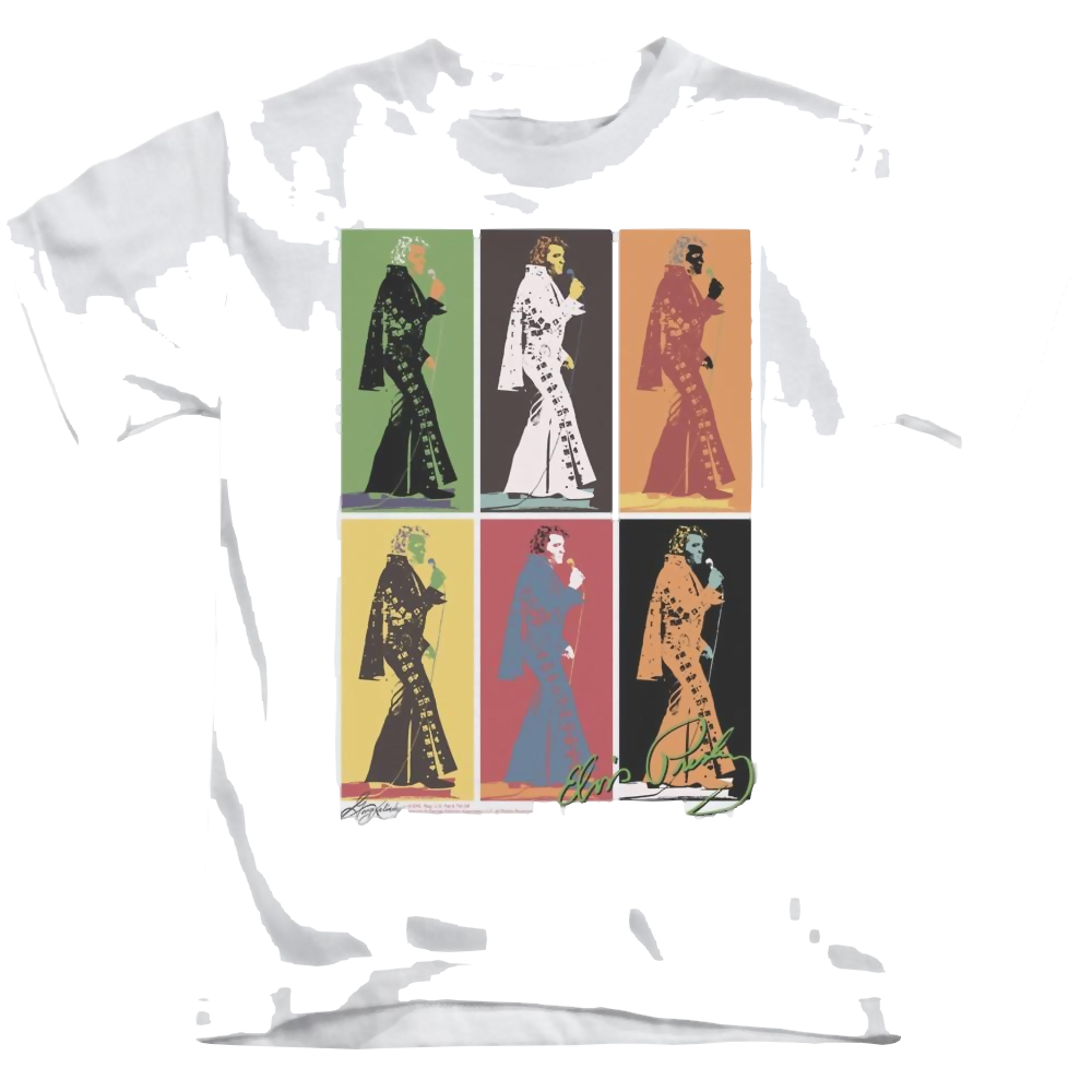 Elvis Presley Retro Boxes - Kid's T-Shirt Kid's T-Shirt (Ages 4-7) Elvis Presley   