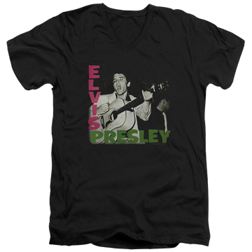 Elvis Presley Elvis Presley Album - Men's V-Neck T-Shirt Men's V-Neck T-Shirt Elvis Presley   