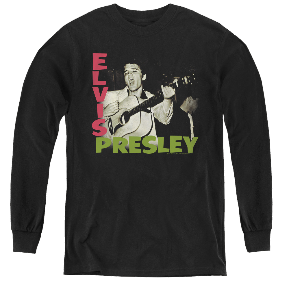 Elvis Presley Elvis Presley Album - Youth Long Sleeve T-Shirt Youth Long Sleeve T-Shirt Elvis Presley   