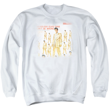 Elvis Presley 50 Million Fans - Men's Crewneck Sweatshirt Men's Crewneck Sweatshirt Elvis Presley   