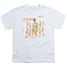 Elvis Presley 50 Million Fans - Youth T-Shirt (Ages 8-12) Youth T-Shirt (Ages 8-12) Elvis Presley   