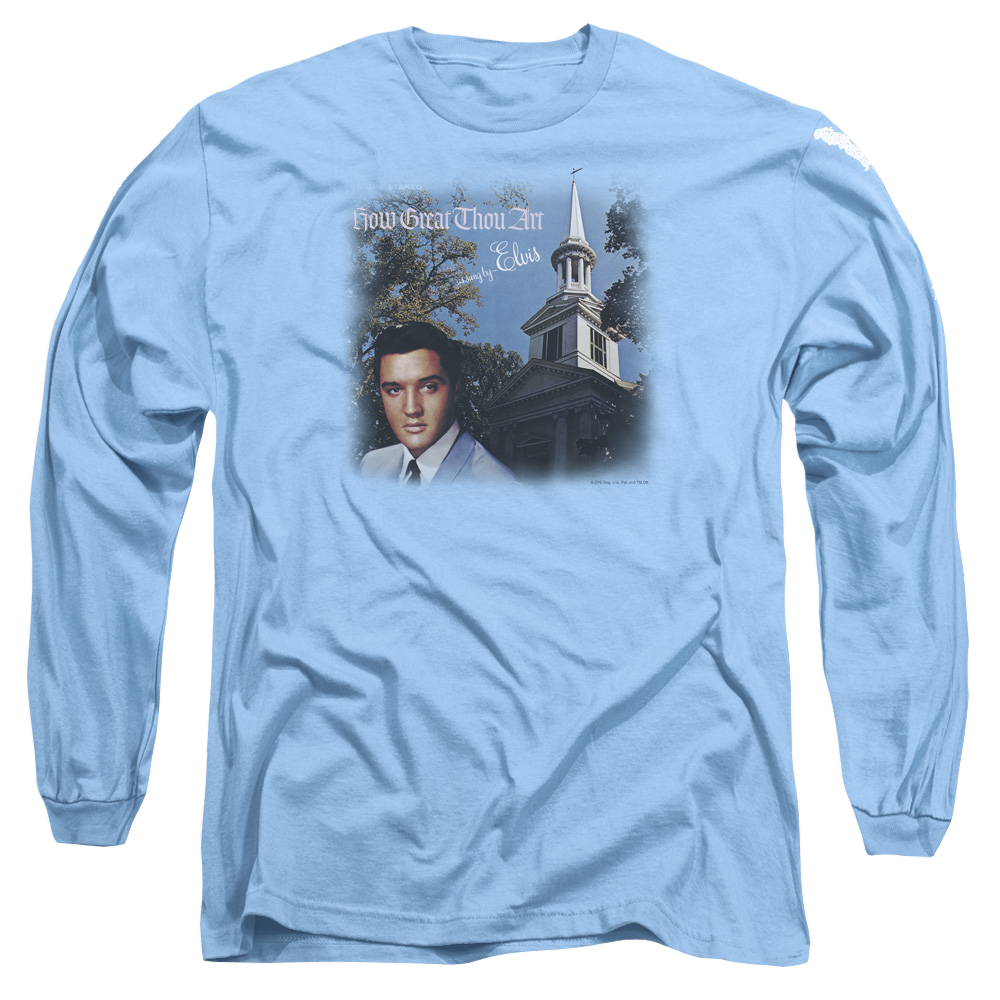 Elvis Presley How Great Thou Art - Men's Long Sleeve T-Shirt Men's Long Sleeve T-Shirt Elvis Presley   
