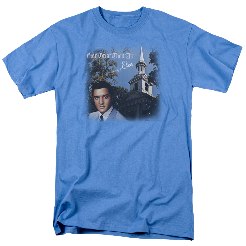 Elvis Presley How Great Thou Art - Men's Regular Fit T-Shirt Men's Regular Fit T-Shirt Elvis Presley   