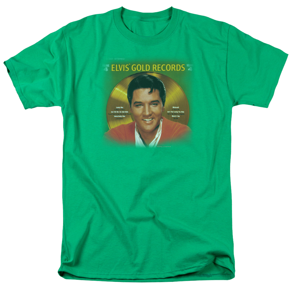 Elvis Presley Gold Records - Men's Regular Fit T-Shirt Men's Regular Fit T-Shirt Elvis Presley   