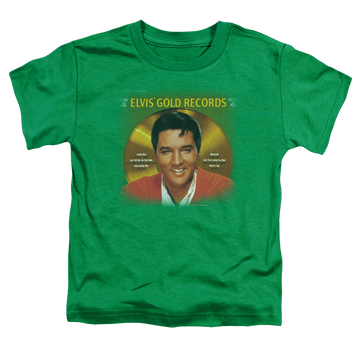 Elvis Presley Gold Records - Kid's T-Shirt (Ages 4-7) Kid's T-Shirt (Ages 4-7) Elvis Presley   