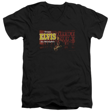 Elvis Presley From Elvis In Memphis - Men's V-Neck T-Shirt Men's V-Neck T-Shirt Elvis Presley   