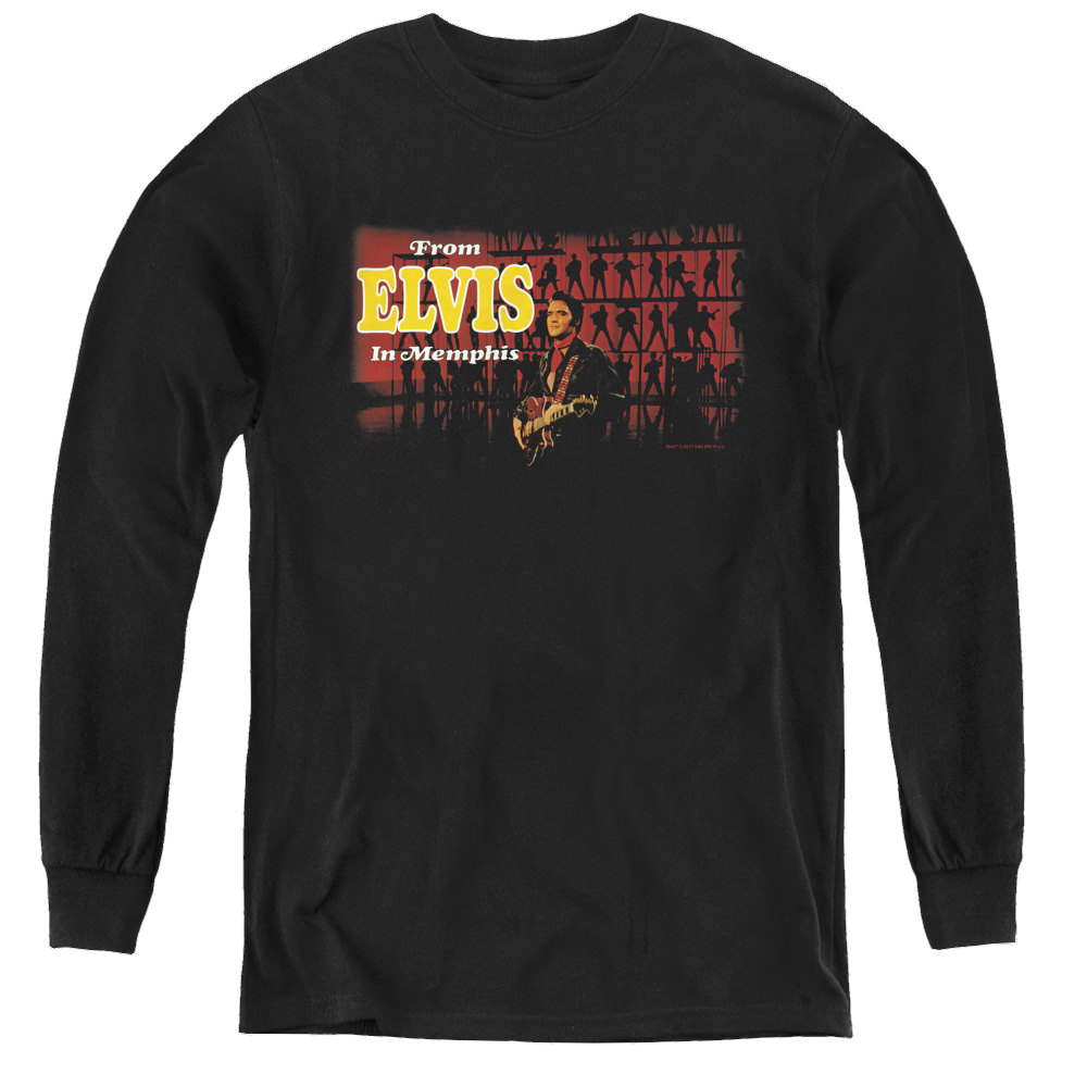 Elvis Presley From Elvis In Memphis - Youth Long Sleeve T-Shirt Youth Long Sleeve T-Shirt Elvis Presley   