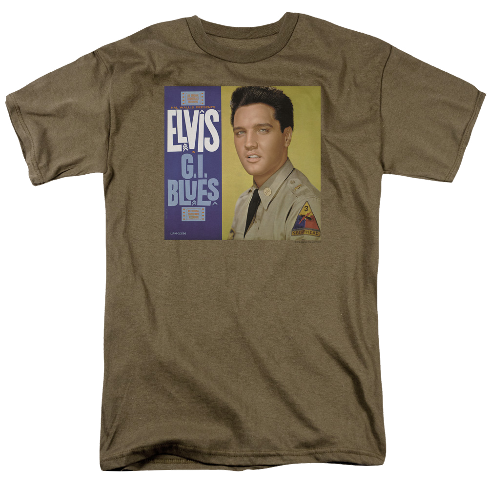 Elvis Presley G I Blues Album - Men's Regular Fit T-Shirt Men's Regular Fit T-Shirt Elvis Presley   