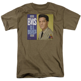 Elvis Presley G I Blues Album - Men's Regular Fit T-Shirt Men's Regular Fit T-Shirt Elvis Presley   