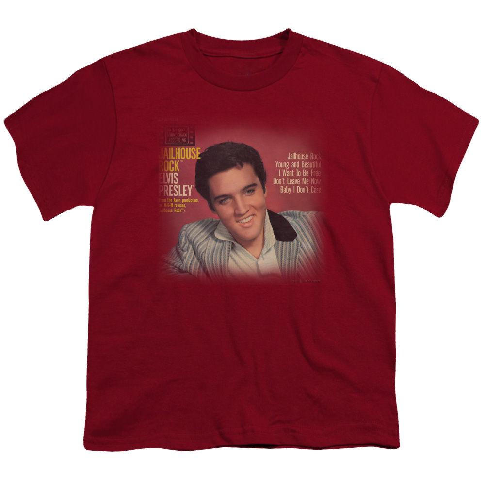 Elvis Presley Jailhouse Rock 45 - Youth T-Shirt (Ages 8-12) Youth T-Shirt (Ages 8-12) Elvis Presley   