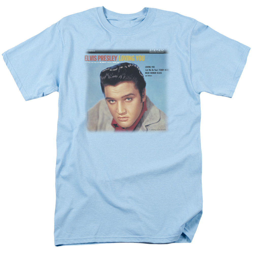 Elvis Presley Loving You Soundtrack - Men's Regular Fit T-Shirt Men's Regular Fit T-Shirt Elvis Presley   