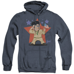Elvis Presley Lil G I - Heather Pullover Hoodie Heather Pullover Hoodie Elvis Presley   