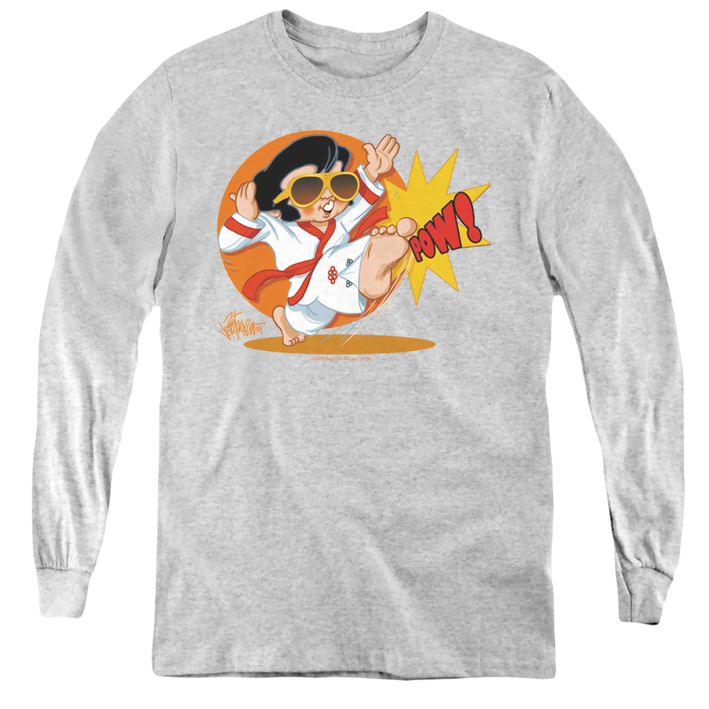 Elvis Presley Karate King - Youth Long Sleeve T-Shirt Youth Long Sleeve T-Shirt Elvis Presley   